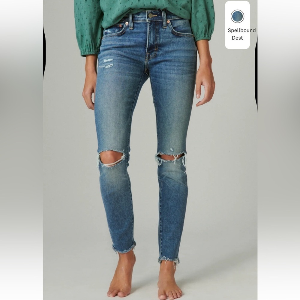 Lucky Brand bestselling Ava Mid Rise jeans -Women’s Size 6 - Picture 2 of 12